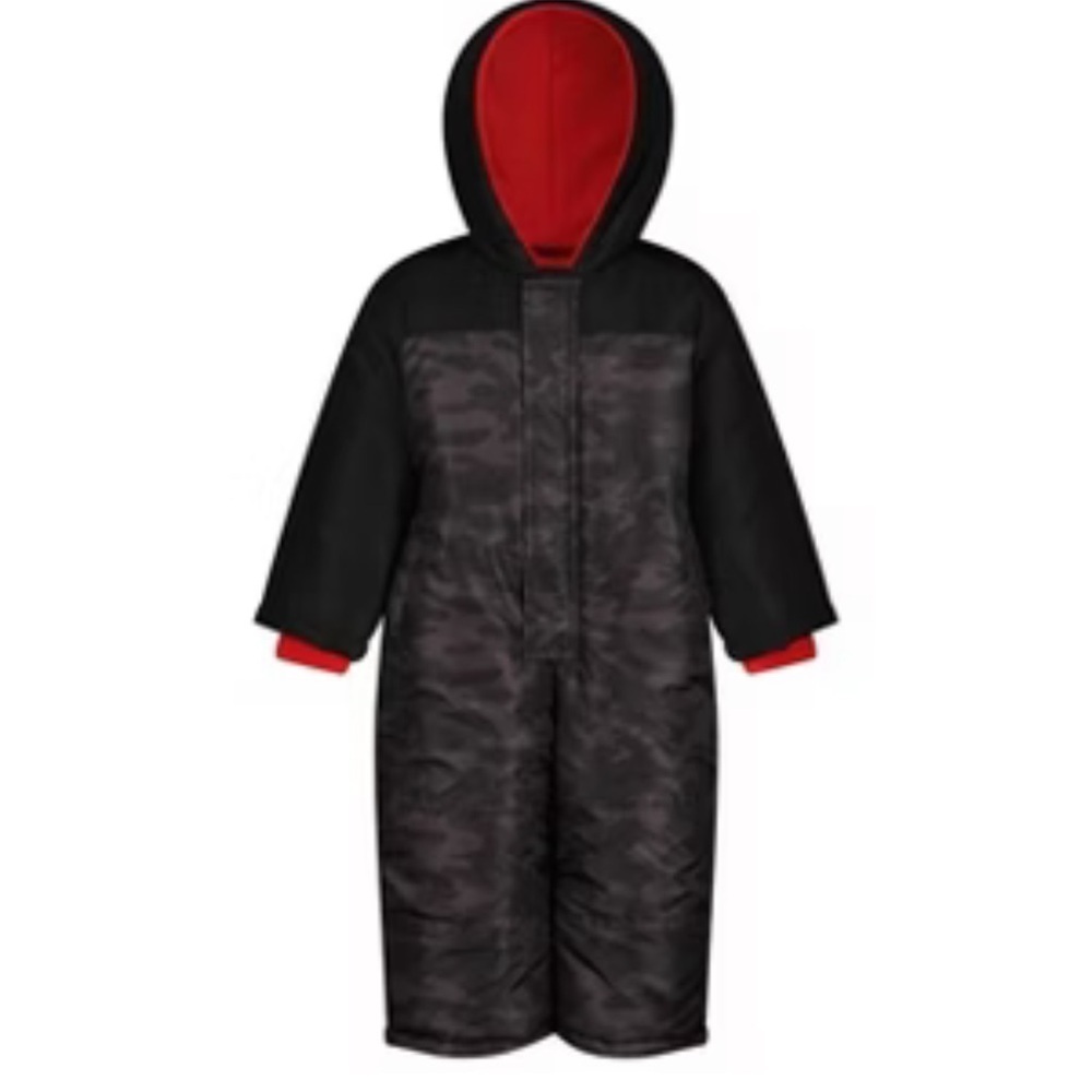 Carter's Boys' Heavyweight Water-Resistant Camo Print Padded Jumpsuit